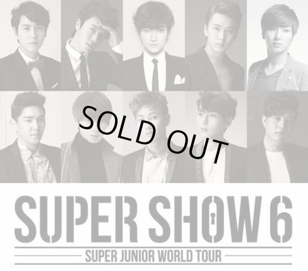 画像1: “SUPER SHOW6”　SUPER JUNIOR WORLD TOUR 6 (1)