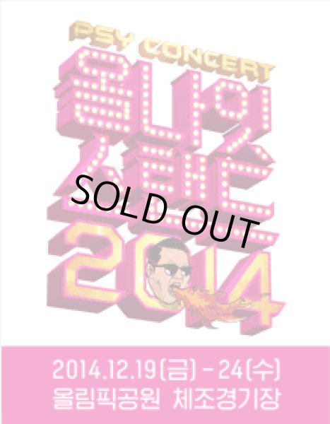 画像1: PSY 「オールナイトスタンディング 2014」 (1)