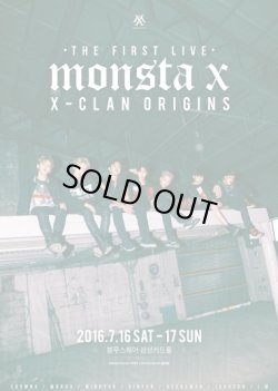 画像1: MONSTA X THE FIRST LIVE ＂X CLAN ORIGINS＂