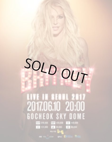 画像1: BRITNEY LIVE IN SEOUL 2017 (1)