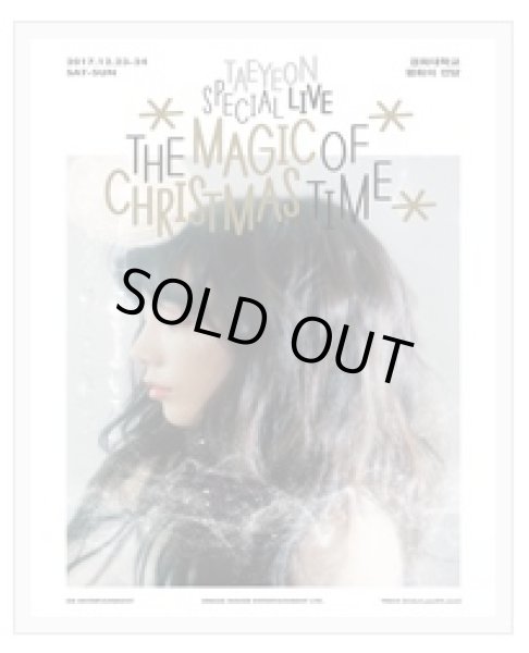 画像1: TAEYEON SPECIAL LIVE [The Magic of Christmas Time] (1)