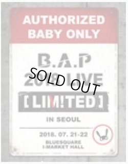 画像1: BAP 2018 LIVE 「LIMITE」 IN SEOUL