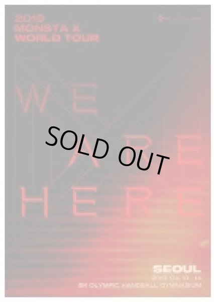 画像1: 2019 MONSTA X WORLD TOUR 'WE ARE HERE' IN SEOUL (1)