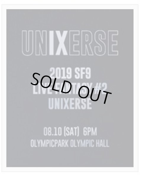 画像1: 2019 SF9 LIVE FANTASY#2 UNIXERSE (1)
