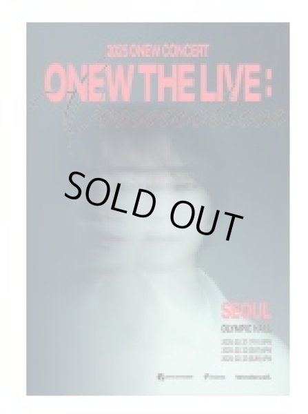 画像1: 2025 ONEW CONCERT [ONEW THE LIVE : CONNECTION] IN SEOUL (1)