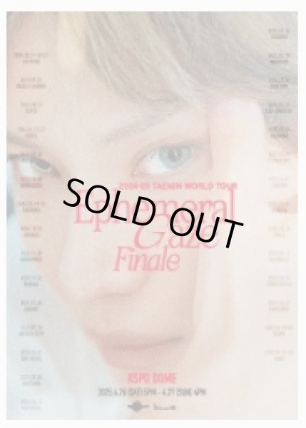 画像1: 2024-25 TAEMIN WORLD TOUR [Ephemeral Gaze] Finale  (1)