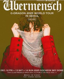 画像1: G-DRAGON 2025 WORLD TOUR ［Übermensch］ IN KOREA: ENCORE
