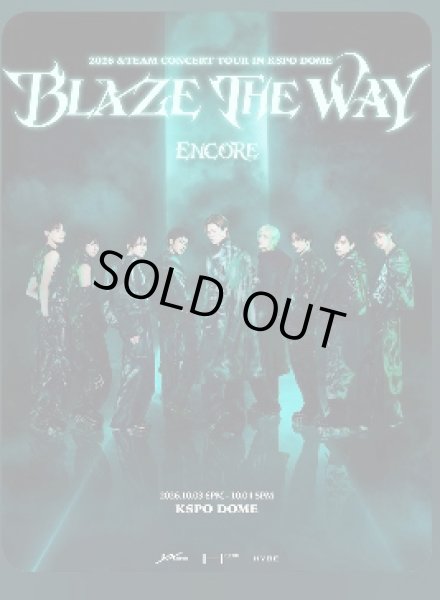 画像1: 2026 ＆TEAM CONCERT TOUR ‘BLAZE THE WAY’ ENCORE in KSPO DOME (1)