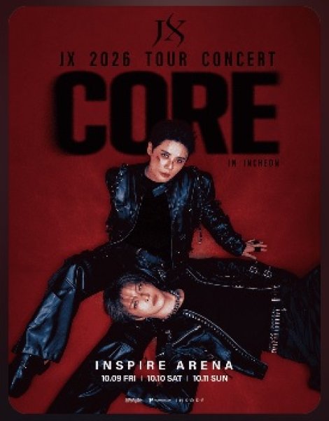 画像1: JX 2026 TOUR CONCERT〈CORE〉 in INCHEON (1)