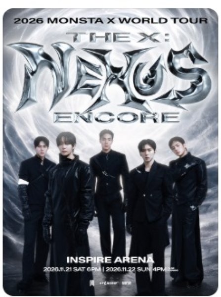 画像1: 2026 MONSTA X WORLD TOUR [THE X : NEXUS] - ENCORE  (1)