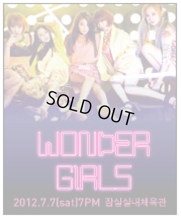 画像1: Wonder　World　Tour　in　Seoul　2012