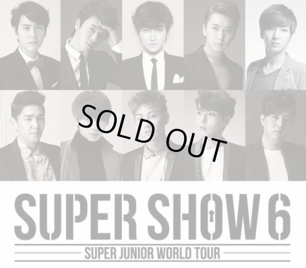 画像1: “SUPER SHOW6”　SUPER JUNIOR WORLD TOUR 6