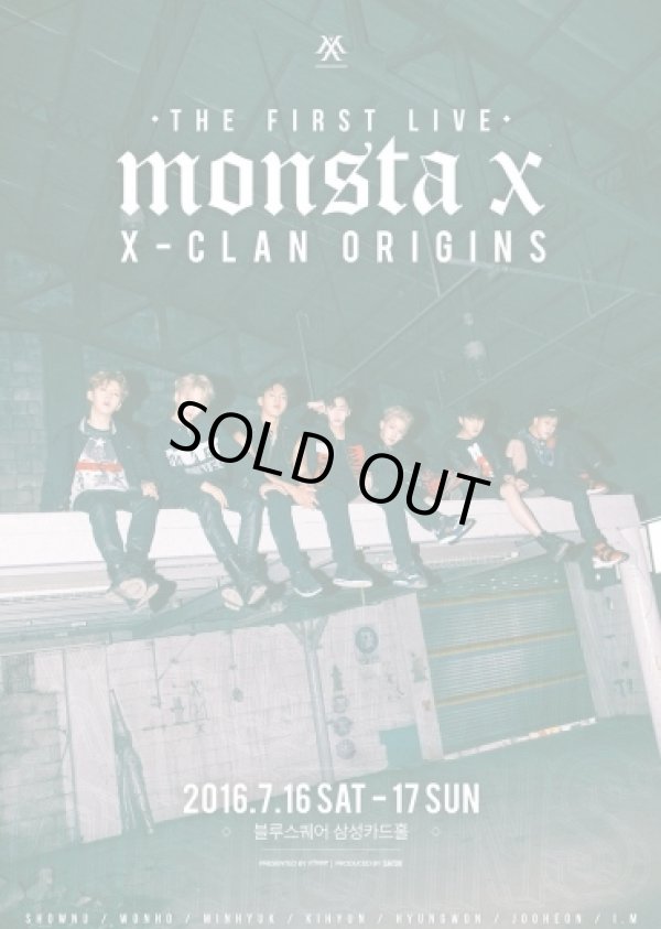 画像1: MONSTA X THE FIRST LIVE ＂X CLAN ORIGINS＂