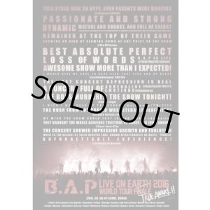 画像: B.A.P LIVE ON EARTH 2016 WORLD TOUR FINALE ［TRUE AWAKE!!］