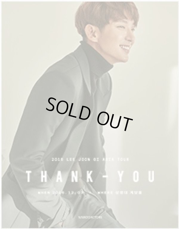 画像1:  2016-2017 イジュンギ アジアツアー コンサート 「THANK YOU」