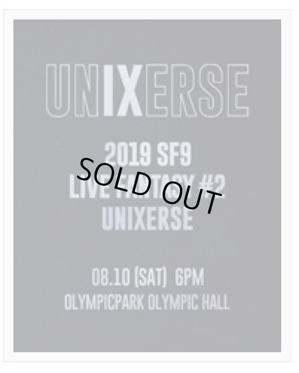 画像1: 2019 SF9 LIVE FANTASY#2 UNIXERSE