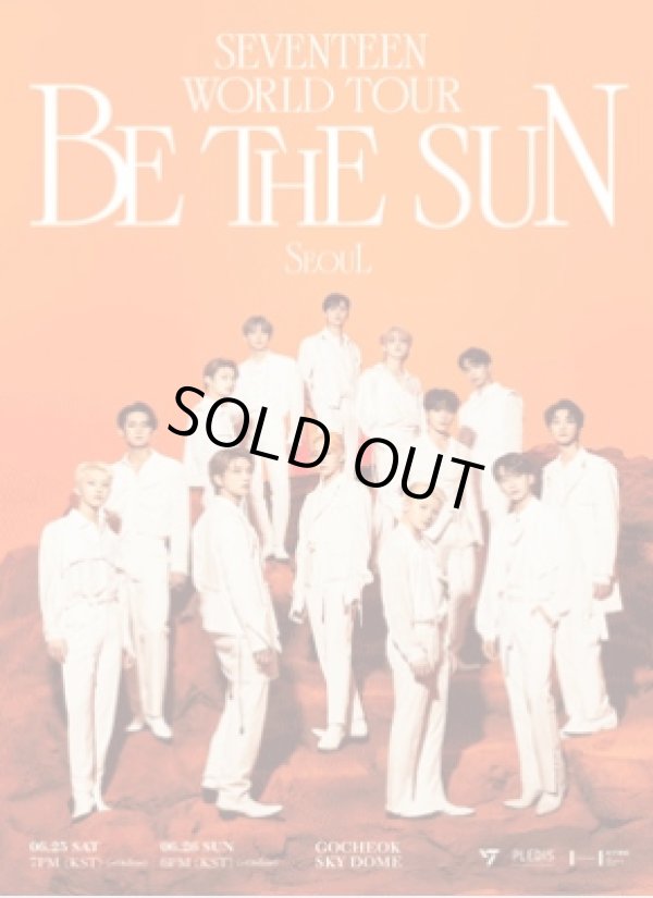 画像1: SEVENTEEN WORLD TOUR ［BE THE SUN］- SEOUL