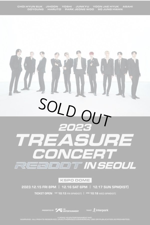 画像1: 2023 TREASURE CONCERT [REBOOT] IN SEOUL’