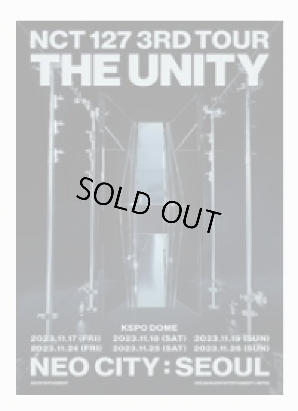 画像1: NCT 127 3RD TOUR ‘NEO CITY : SEOUL - THE UNITY’