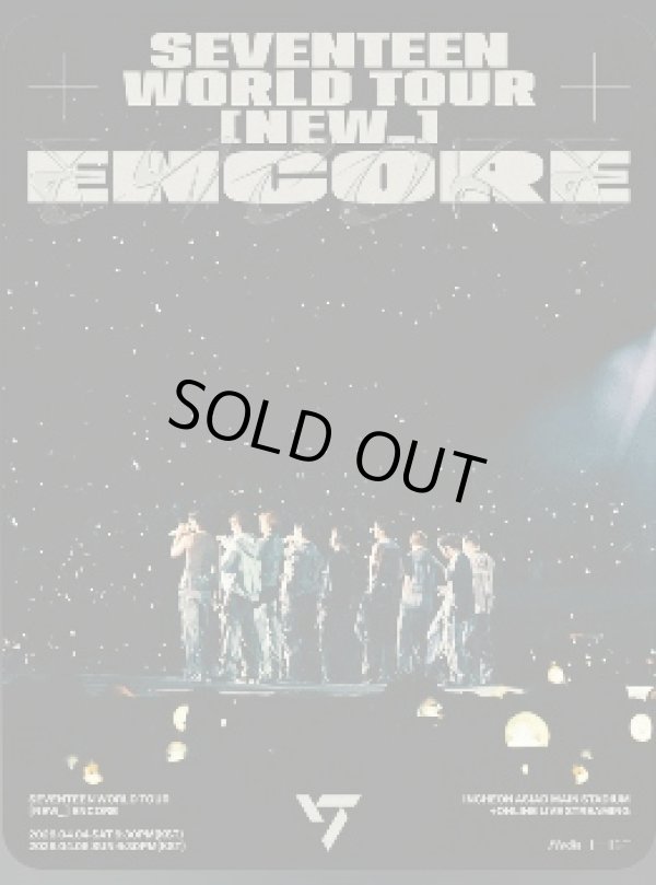 画像1: SEVENTEEN WORLD TOUR [NEW_] ENCORE