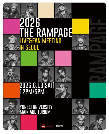 画像1: 2026 THE RAMPAGE LIVE&FAN MEETING in SEOUL